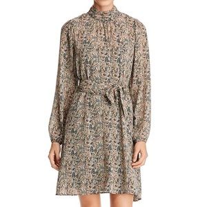 Vero Modal - Josephine Printed Mock-Neck Dress